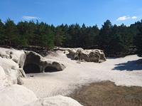 Sandsteinhöhlen im Heers